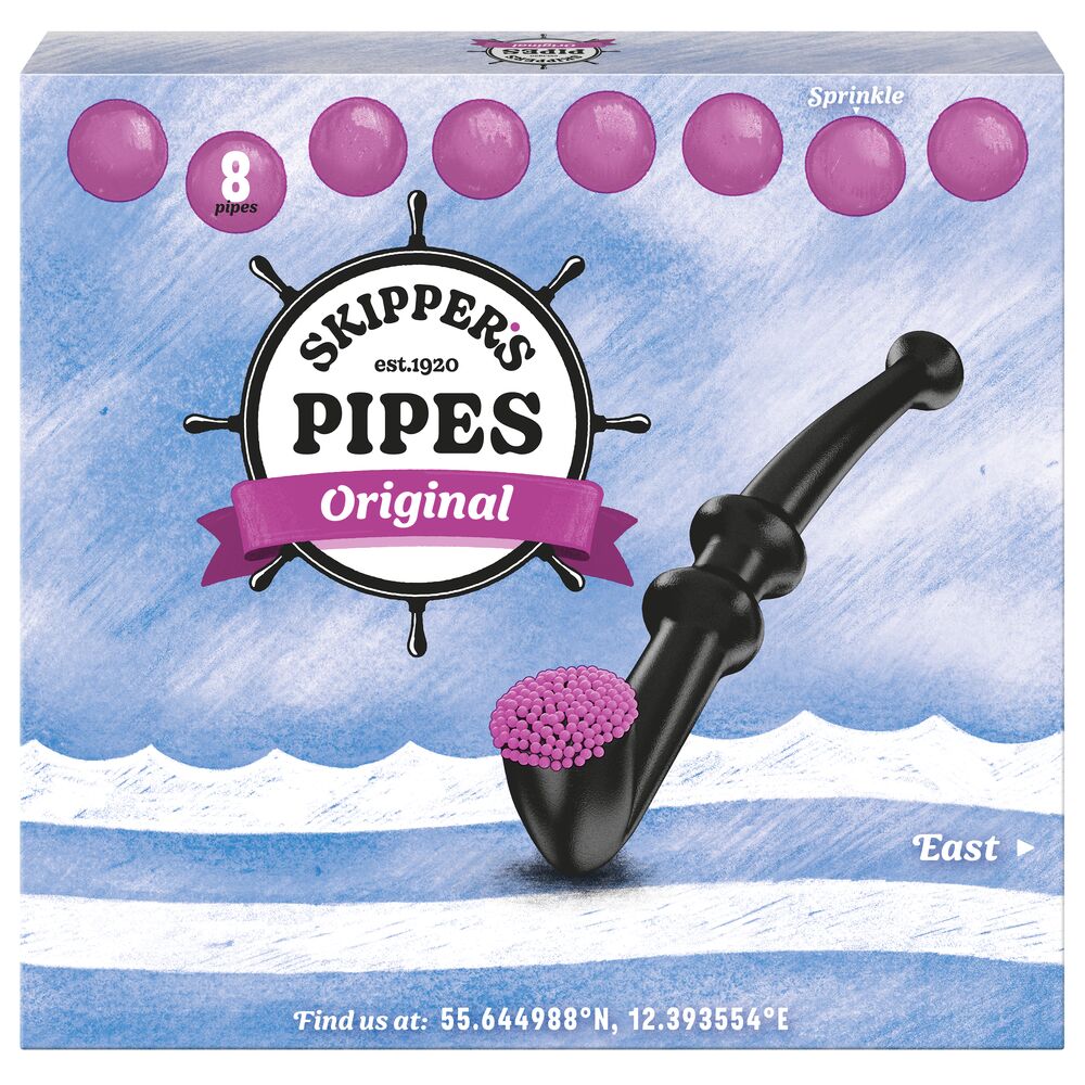 Malaco Skipper's pipe eske 8pk