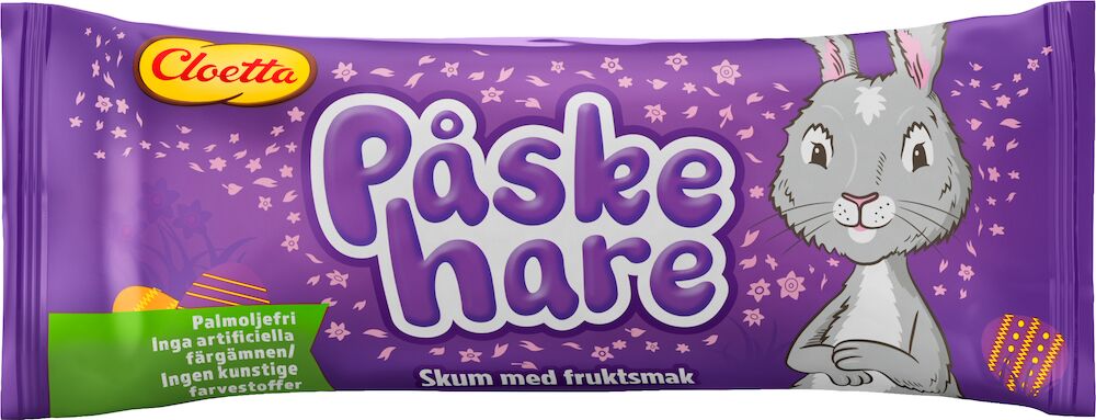 Cloetta Påskehare Flowpack 22g