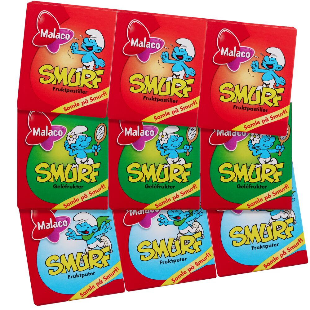 Smurf 3-pk 60g