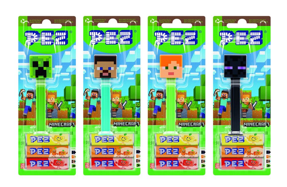 PEZ figur + 3 refill 25,5g