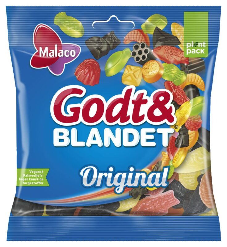 Malaco Godt&Blandet Original 220g