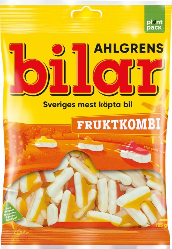 Ahlgrens Bilar Fruktkombi 125g