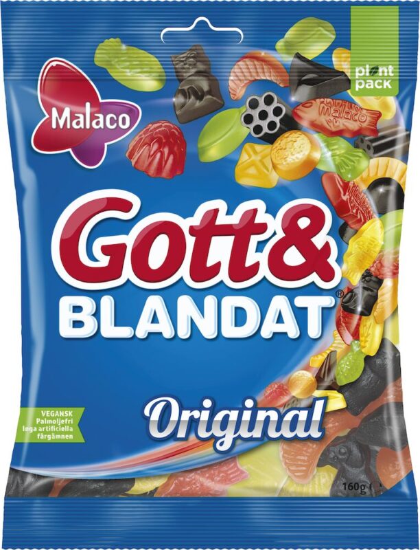 Malaco Godt&Blandet Original 160g
