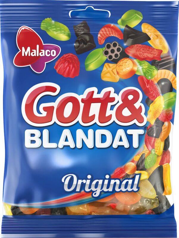 Malaco Godt & Blandet Original 550g