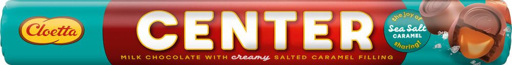 Cloetta Center Sea Salt rull 78g