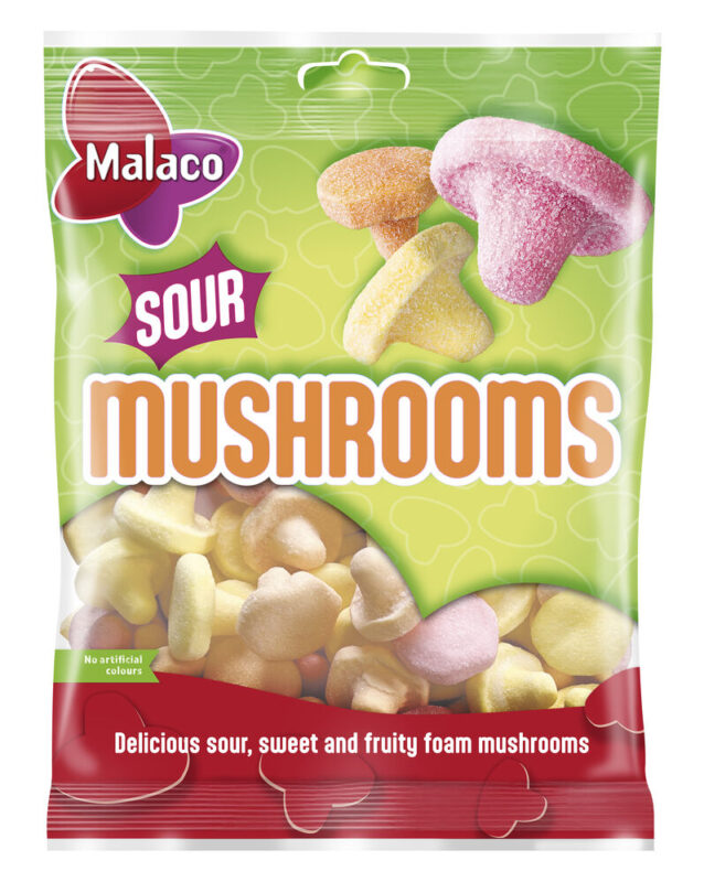 Malaco Sour Mushroom 100g